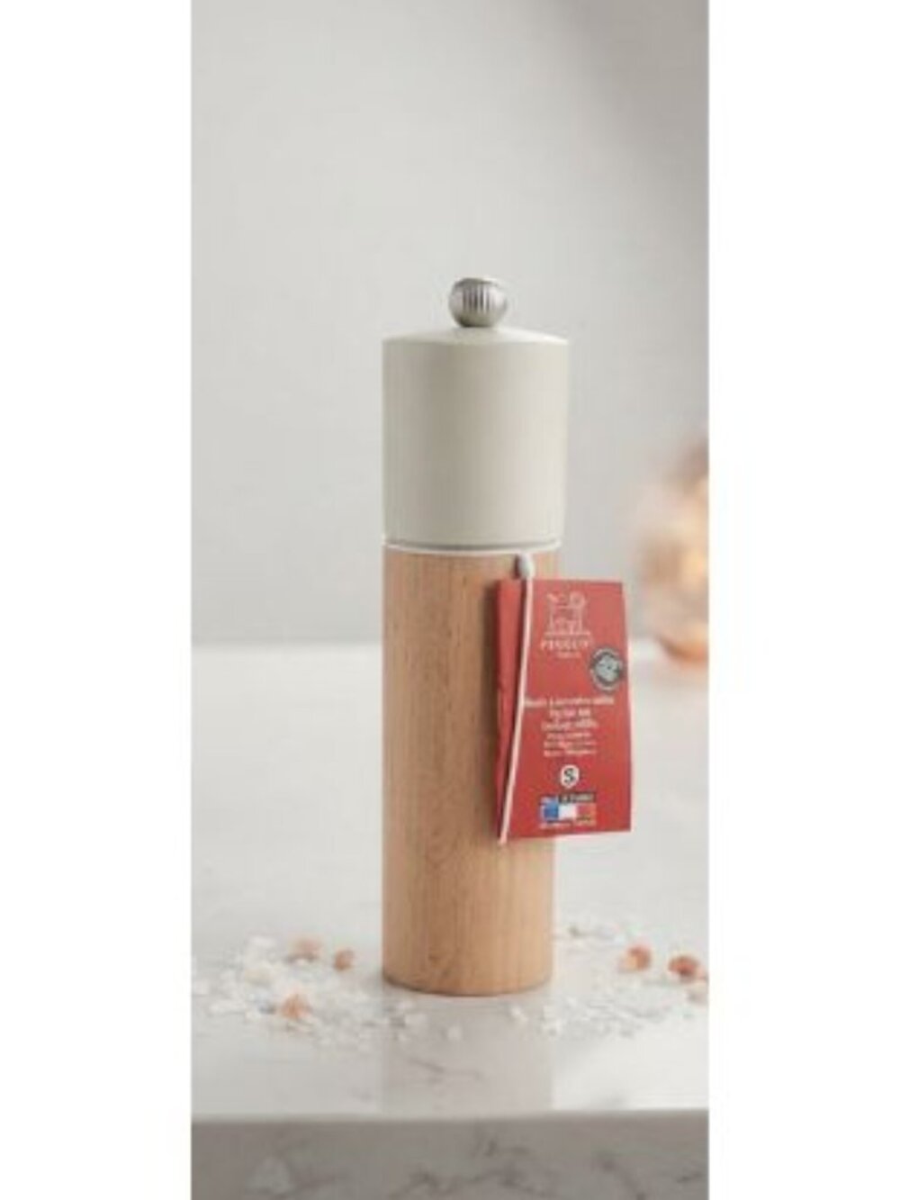 NWT PEUGEOT BOREAL DRY SALT MILL BEACHWOOD FEATHER WHITE